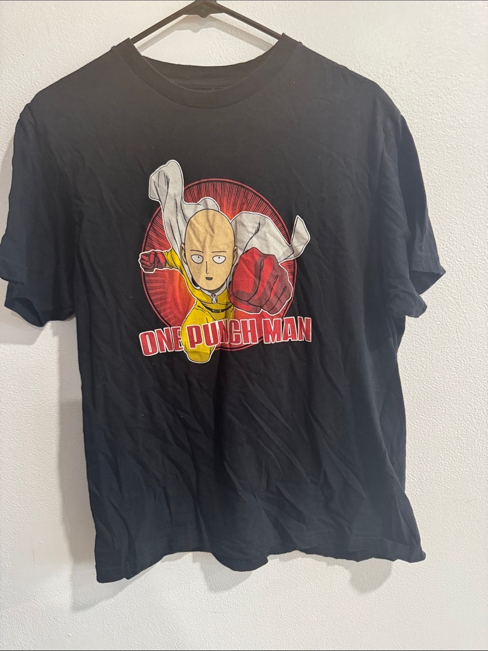 One Punch Man Graphic Tee size Large